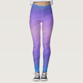 Leggings/Lila und blau Leggings (Vorderseite)