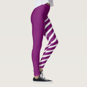 Leggings lila & White Jester (Rechts)