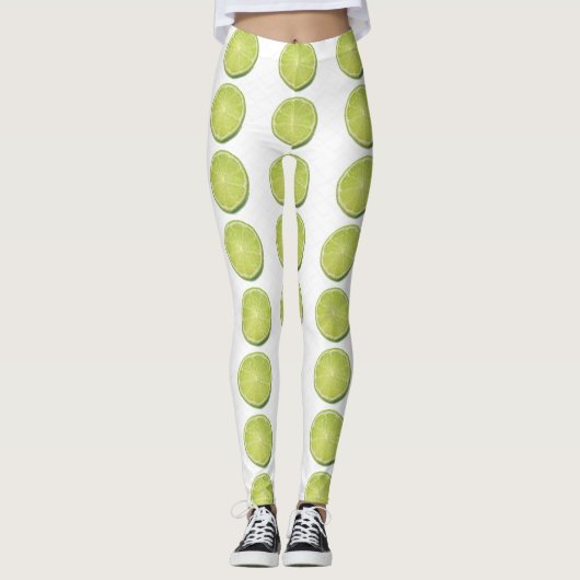 Leggings - Limone Scheibe (Vorderseite)