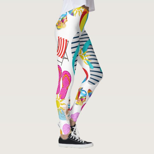 Leggings Long Beach Summer (Rechts)