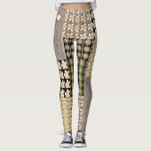 Leggings Long Earth Ton (Vorderseite)