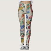 Leggings Long Mahjongg (Vorderseite)