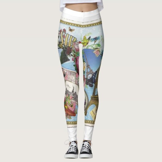 Leggings Long Paris Frankreich (Vorderseite)