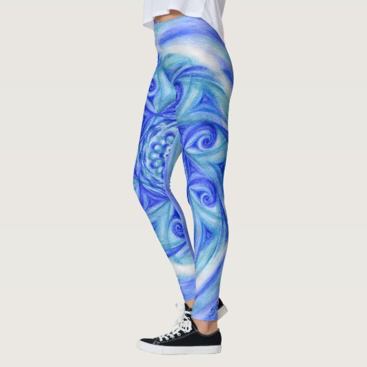Leggings Mandala Neptun (Links)