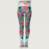 Leggings Mandala Pluto (Vorderseite)
