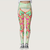 Leggings Mandala Venus (Vorderseite)