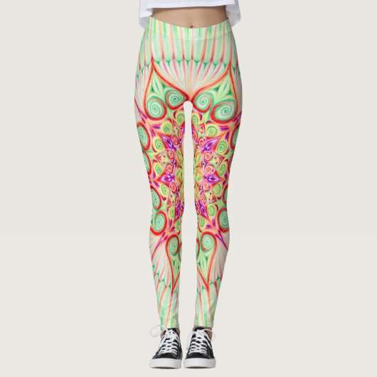 Leggings Mandala Venus (Vorderseite)