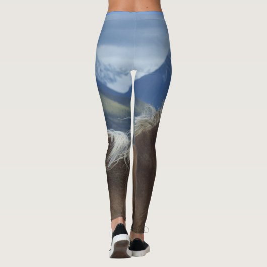 Leggings Manie & Gebirge (Rückseite)