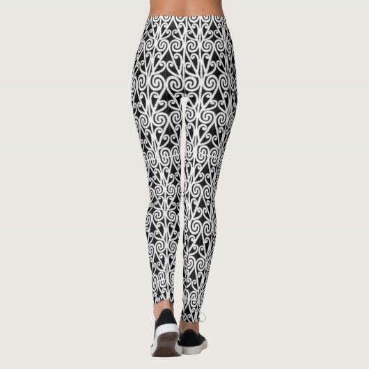 Leggings Maori koru (Rückseite)