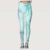 Leggings Medusas en el mar (Vorderseite)