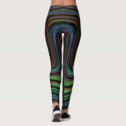 Leggings ~ mehrfarbig ~ Original (Rückseite)