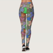 LEGGINGS - Mehrfarbige Blöcke - Standard (Rückseite)