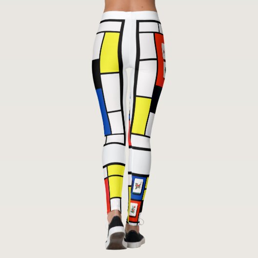 Leggings Milliamperestunde Jonng-Mondrian (Rückseite)