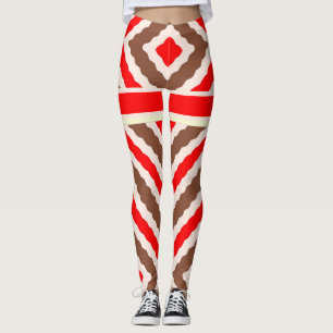 Leggings mit afrikanischem Muster