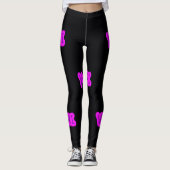 Leggings mit All-Over-Print (Vorderseite)