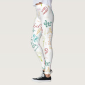 Leggings mit All-Over-Print (Links)