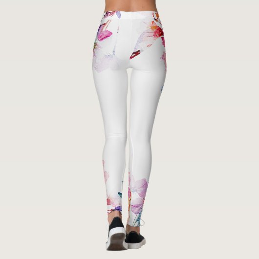 Leggings mit Aquarellfärbung (Rückseite)