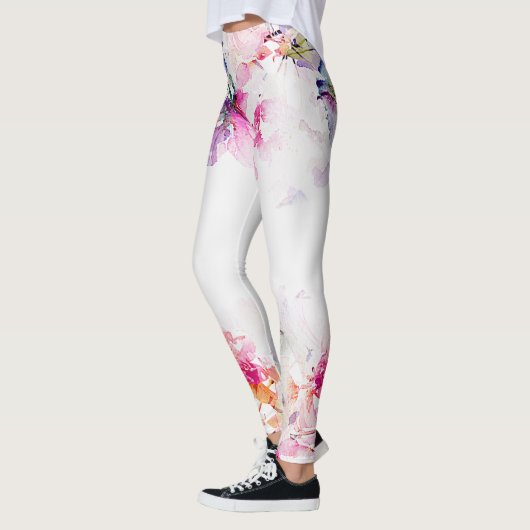 Leggings mit Aquarellfärbung (Links)