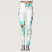 Leggings mit Aquarellfärbung (Vorderseite)