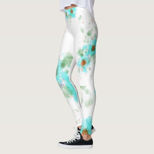 Leggings mit Aquarellfärbung (Links)