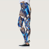 Leggings mit argentinischer Farbgestaltung (Links)