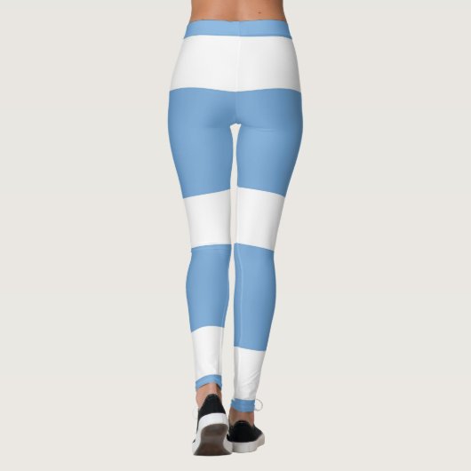 Leggings mit argentinischer Flagge (Rückseite)