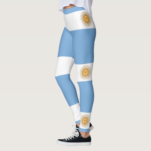 Leggings mit argentinischer Flagge (Links)