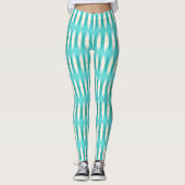 Leggings mit Argyle-Muster im Stil der Mitte des 2 (Vorderseite)