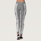Leggings mit Aschekunst (Rückseite)