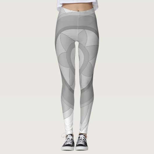 Leggings mit Aschekunst (Vorderseite)