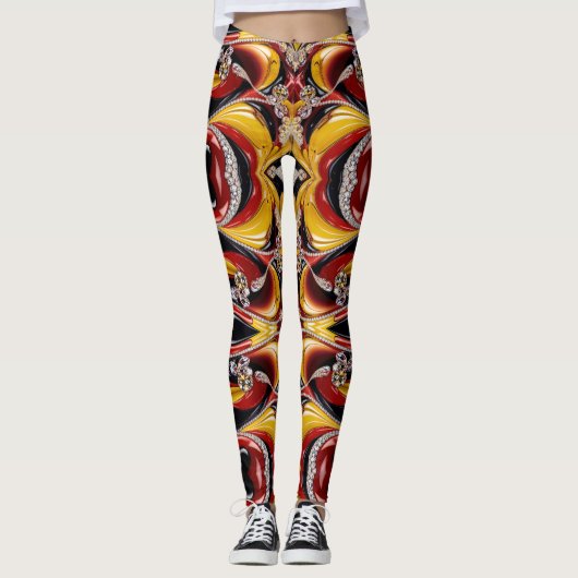 Leggings mit belgischer Farbgestaltung (Vorderseite)