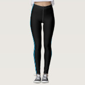 Leggings mit benutzerdefinierten Farben - Streifen (Vorderseite)