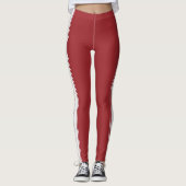Leggings mit benutzerdefinierten Texten und Farben (Vorderseite)