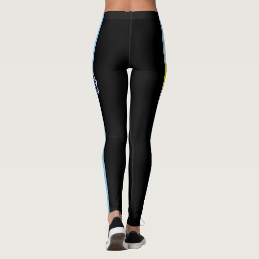 Leggings mit benutzerdefinierter Nummer (Rückseite)