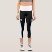 Leggings mit benutzerdefinierter Nummer (Vorderseite)