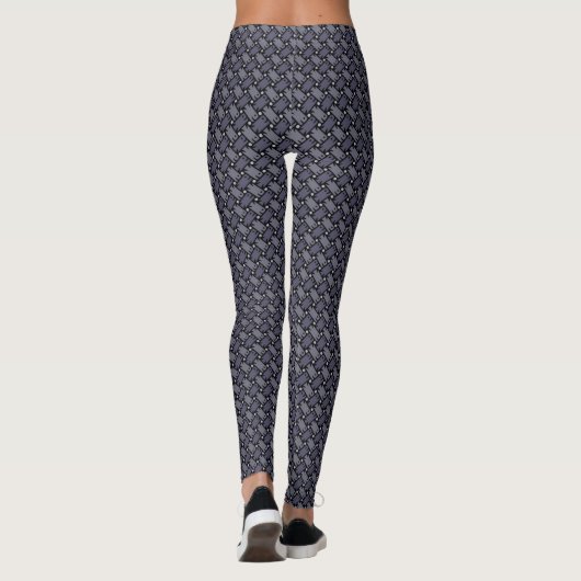 Leggings mit blauem Schiefer (Rückseite)