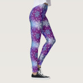 Leggings mit blauem Schnee (Rechts)
