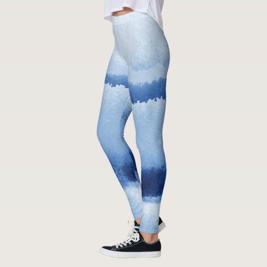 Leggings mit blauem Streifen (Links)