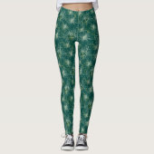 Leggings mit blaugrüner Hautfarbe (Vorderseite)