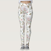 Leggings mit Blumenbeeren (Vorderseite)