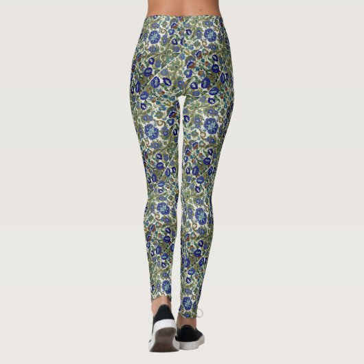 Leggings mit Blumenmuster (Rückseite)