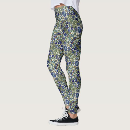Leggings mit Blumenmuster (Links)