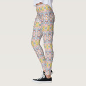 Leggings mit Blumenmuster (Links)