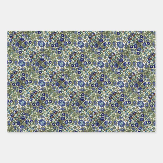 Leggings mit Blumenmuster Geschenkpapier Set (Vorderseite 3)