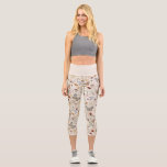 Leggings mit Blumenwasser<br><div class="desc">Diese eleganten bohenhaften,  blumengeschmückten Yoga-Hosen in den Leggings sind mit herrlichen handbemalten Aquarellfarben-Wildblumen und Schmetterlingen in einem hübschen whimsical-Muster gestaltet.</div>