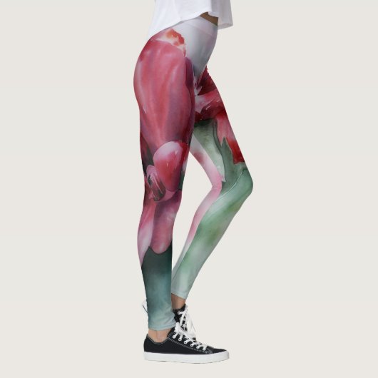 Leggings mit Blumenwasser (Rechts)