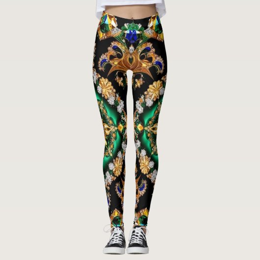Leggings mit brasilianischer Farbgestaltung (Vorderseite)