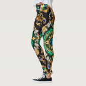 Leggings mit brasilianischer Farbgestaltung (Links)