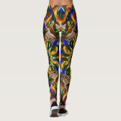 Leggings mit brasilianischer Farbgestaltung (Rückseite)