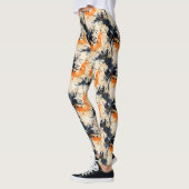 Leggings mit braunem Schwarzwurzel (Links)